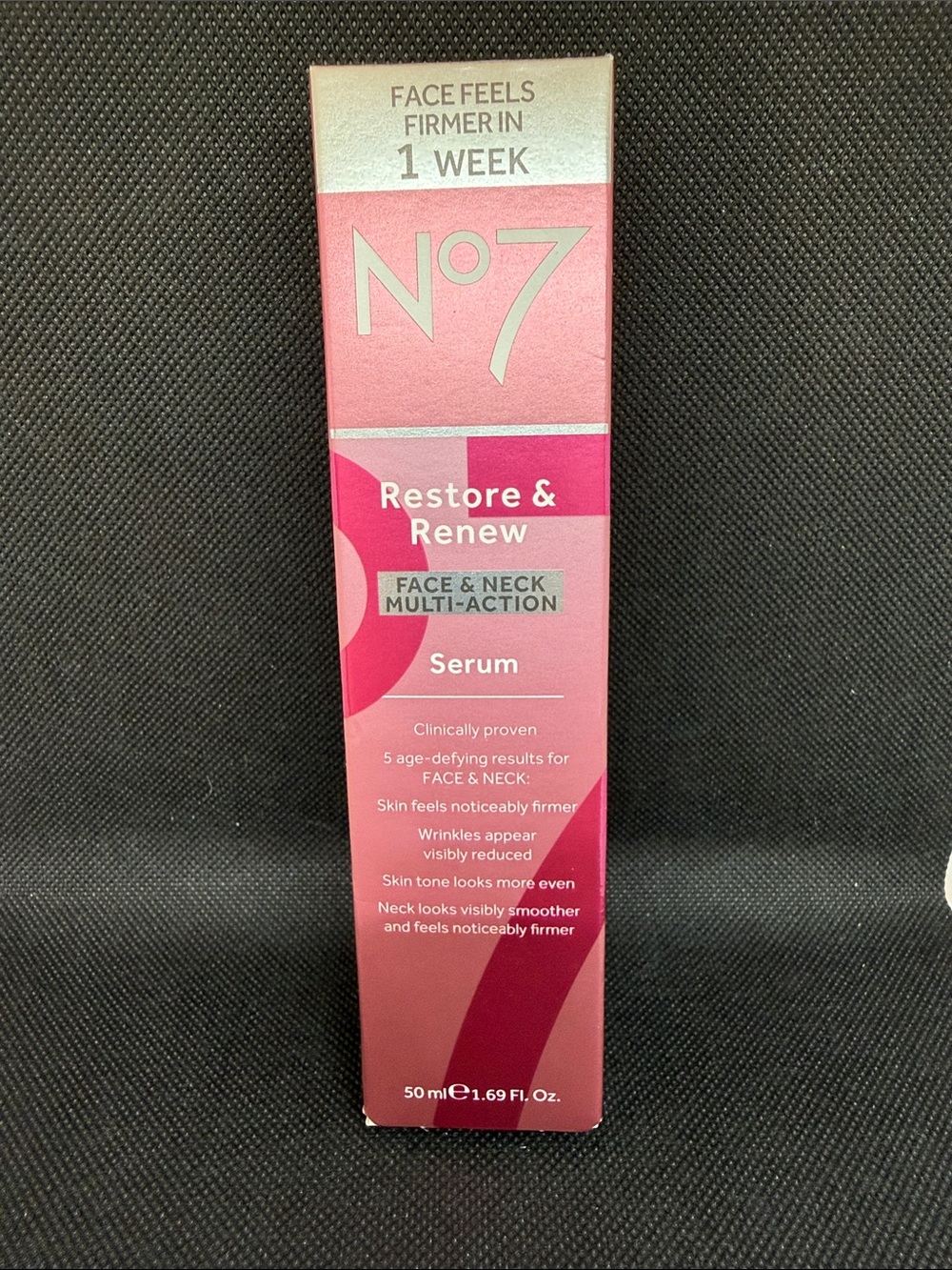No7 Restore & Renew Face & Neck Multi-Action Serum